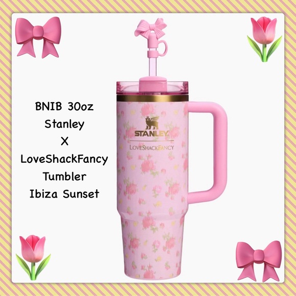 BNIB 30oz Stanley x LoveShackFancy Tumbler - Picture 1 of 16
